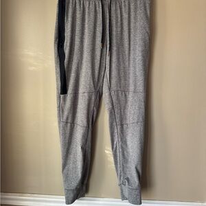 American Eagle Outfitters Gray Joggers with Black Accents
